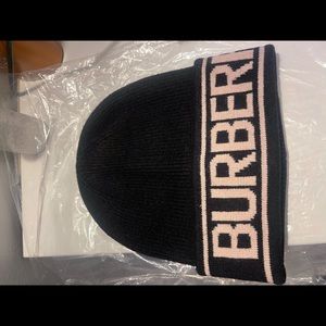 black burberry hat